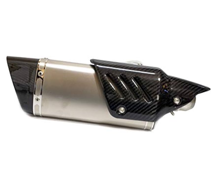 Amazon | 50.8径 スリップオンマフラー カーボンヒートガード