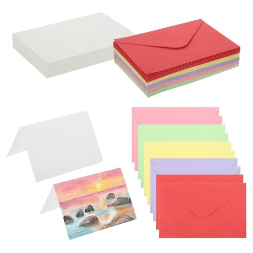 Cartes aquarelle coton naturel PATIKIL 300g pour créations d'art uniques