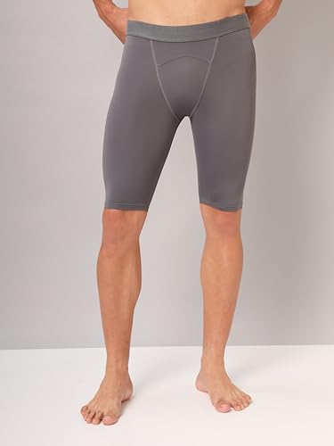 Image of TECHNOSPORT Mens Compression Tights for Gym, Running, Cycling, Swimming, Workout & Athletic Activities