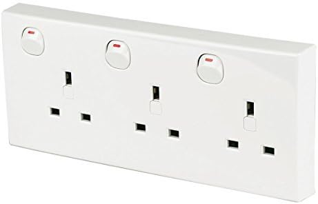Clipsal Converta Socket 2-Gang to 3-Gang Polycarbonate by Clipsal