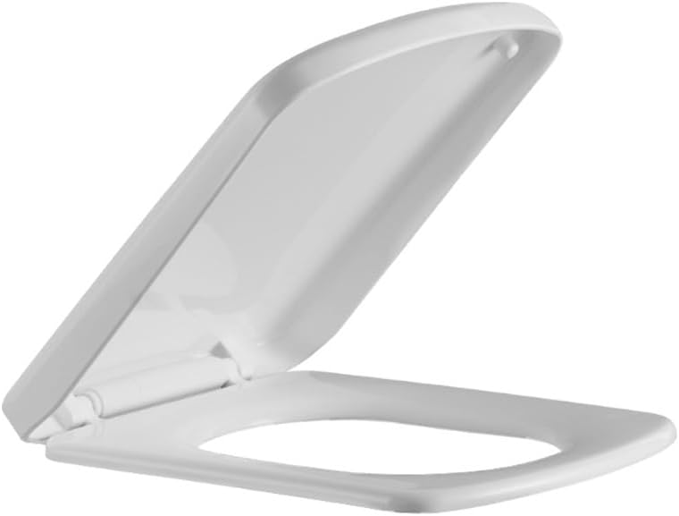 PP Slow Down Toilet Parts Thickened Seats Plastic Square Bidet