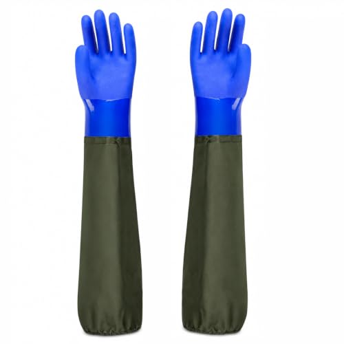 Guantes de limpieza de drenaje de 70 cm para desatascar tuberías sin mojarse