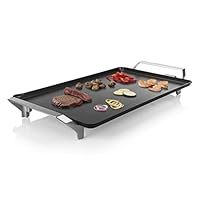 Princess Table Chef Premium XXL &ndash; Piastra grill teppanyaki extra large 36 x 60 cm &ndash; Termostato regolabile di precisione &ndash; Cavo lungo 1,5 m &ndash; Grill da Tavolo &ndash; 2500 W &ndash; 103120