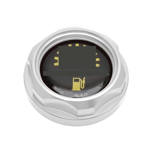 Bouchon de réservoir carburant noir en aluminium de haute précision pour moto Ruckus