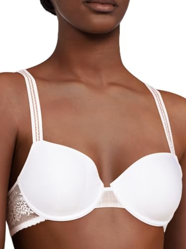 Passionata Maddie, Außenträger Memory Foam-BH, Damen Unterwäsche, Weiß, 75F