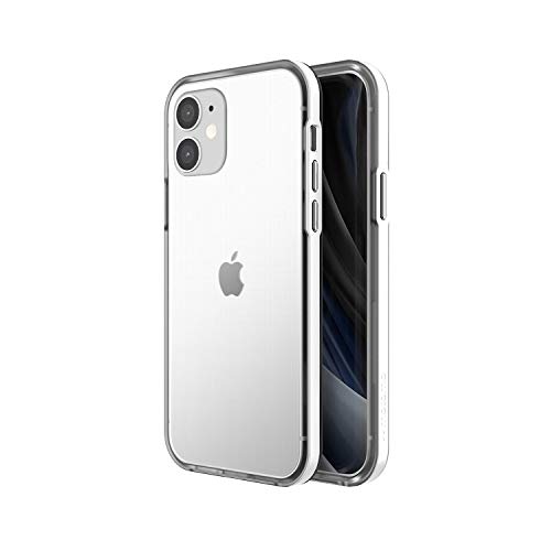 motomo 2020 iPhone (6.1�C���`) �P�[�X ��d�\�� [ �N���A �n�C�u���b�h �ϏՌ� Qi�[�d ���C�����X�[�d �������h�~ iPhone 12 Pro �J�o�[ ] INO Achrome Shield MT20013i12P(�z���C�g
