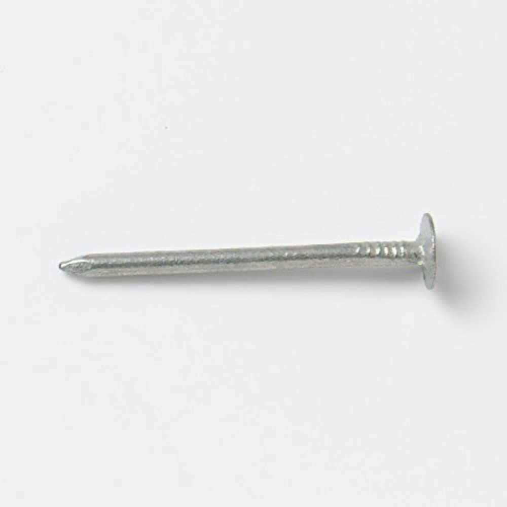 Merriway BH07211 (1000 gm - 1 kilo) Galvanised Roofing Felt Clout Nails Extra Large Head 20mm (3/4 inch) - Pack of 1000g (1 Kilo)