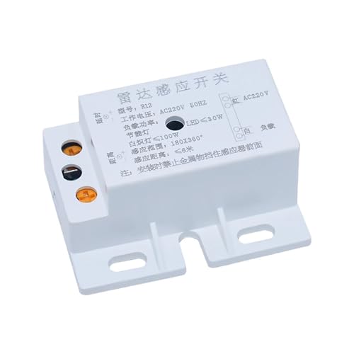 Sensor de movimiento de 220V para encendido automático sin interruptor 2