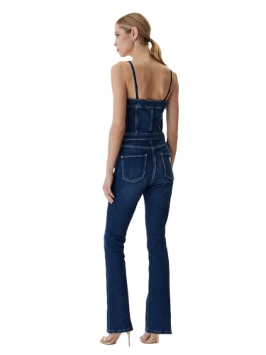 Jumpsuit de algodón premium GUESS estilo chándal sin mangas para mujer W6RD0ID6883 6