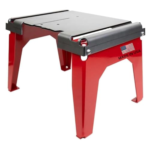DIKTATOR Portaband Table (v.6.5) - Heavy Duty with All-Steel Build for Milwaukee Saws - Sturdy Bandsaw Table with Rigid Legs for Stability & Precision - Upgrade Your Portable Bandsaw with Ease