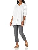Norma Kamali Women's Oversized Boyfriend NK Shirt, White, S/36