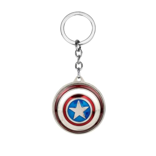 Image of Blue Aura Catchy Marvel Avengers Thor'S Love And Thunder Thor Hammer Pewter Mjolnir Anti-Rust Metal Keychain & Keyring For Men, Women,Bike & Car