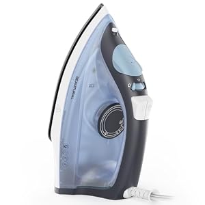 BEAUTURAL Steam Iron for Clothes, Non-Stick Soleplate, Burst of Steam, Spray Mist, Self-Cleaning, Anti-Calcium, Anti-Drip, Easy Temperature Control, Light Weight, 1740 Watts
