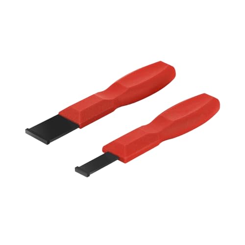 Sandfren 2PCS Car Carbide Scraper 1-1/4 Inch and 5/8 Inch Vehicle Super Gasket Scraper Tool for Metal Automotive Carbide Gasket Removal Tool Universal for Most Vehicles