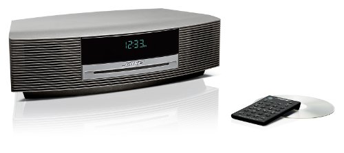 Bose Wave music system - CD / MP3 clock radio - titanium silver