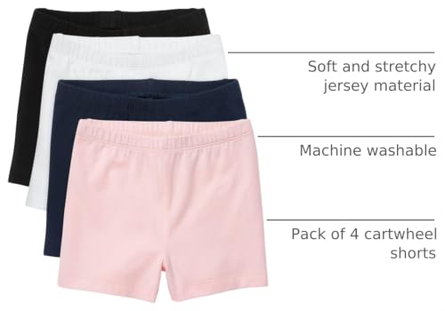 Image of The Children's Place Girls' Basic Cartwheel Shorts