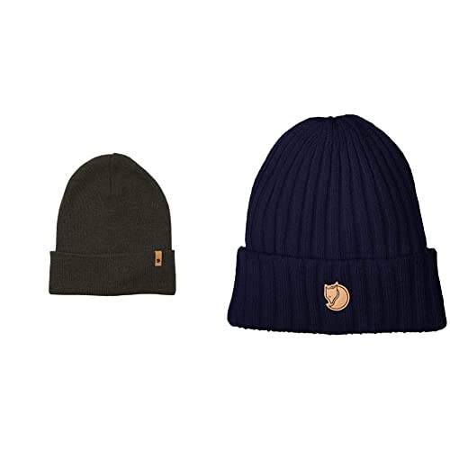 Fjallraven Byron Hat In Dark Olive - View #10
