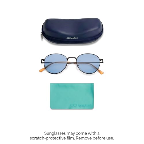 Image of Vincent Chase By Lenskart | Full Rim Round | Polarized Stylish Sunglasses | 100% UV Protected | For Men & Women