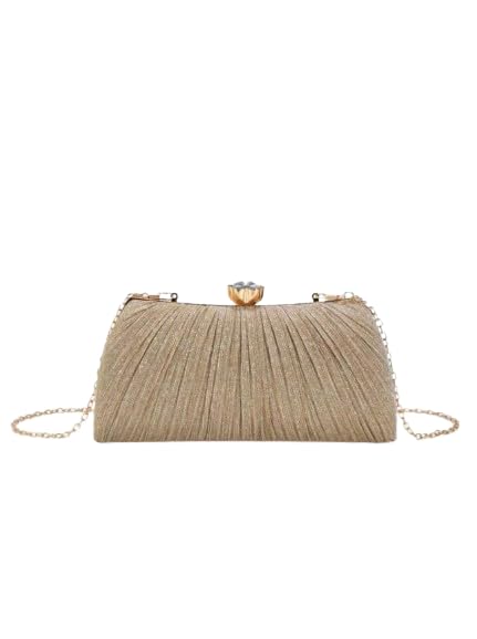 N.E.H.D. Designer Bridal Golden Pink Clutch Purse for Weddings - Stylish Evening Bag with Elegant Embellishments, Perfect for Brides, Bridesmaids, and Special Occasions" Pack of 1Pcs (B0CWGHTF1Q) Amazon Price History, Amazon Price Tracker