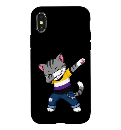 �m���o�C�i���L���b�g�_�r���O�G���r�[�t���b�O �X�}�z�P�[�X iPhone X/XS �p