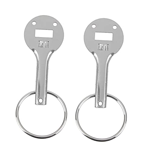 figatia 2 pcs Universal Hood Lock Sport Lock Car Alloy