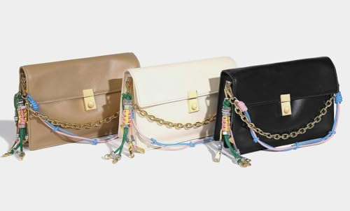 Small Crossbody Purses for Women Vegan Leather Chain Handbag Trendy Designer Shoulder Tote Bags Satchels3