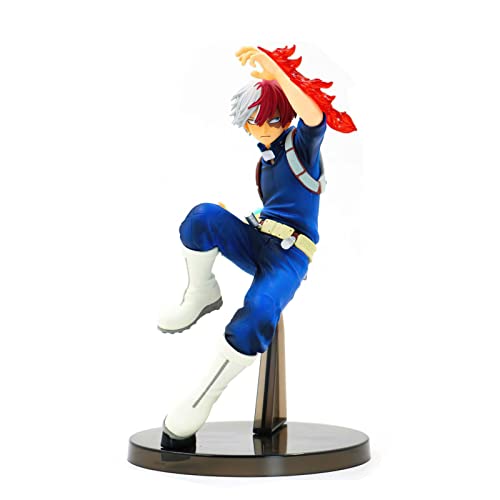 MHA Todoroki Shoto Action Figure - Anime Cartoon Character Statue Collectible Model PVC Doll Desktop Decoration Ornaments