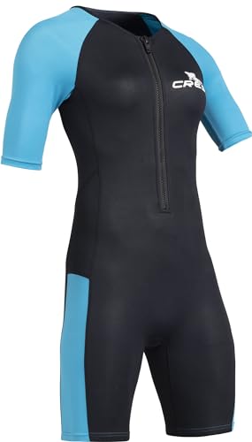Cressi Tiburon Lady Shorty Wetsuit 3mm - Shorty Neoprenanzug für Frauen zum Schnorcheln, Schwimmen und Wassersport, Ultra Stretch Neopren