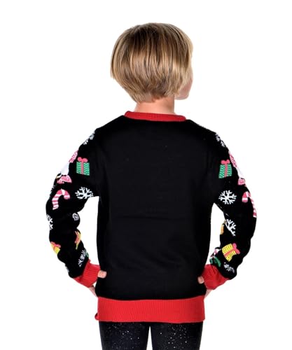 SoCal Look Kids Ugly Christmas Sweater - Tacky Cute Holiday Pullover for Boys & Girls, Unisex Funny Xmas Sweater for Children4