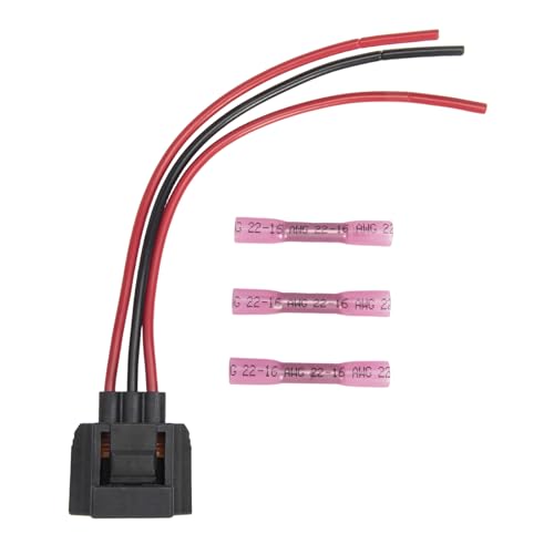 HCPAUELP Alternator Wiring Harness Connector 1U2Z14S411TA, Compatible with Ford F150/F250/F350/Expedition/E-Series/Crown