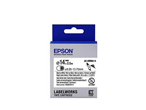Epson TAPE LK 6WBA14 HST BLK /WHT D - vue 3