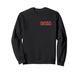 Nasa Officially Licensed Nasa Worm Logo Sweatshirt