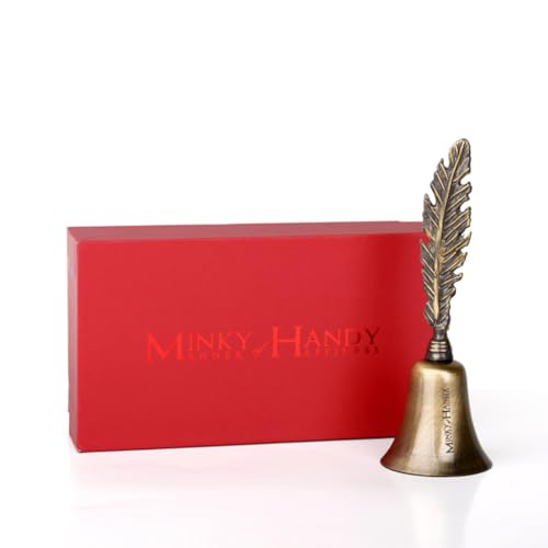 MINKY HANDY Brass Candle Snuffer Vintage Style - Small Antique