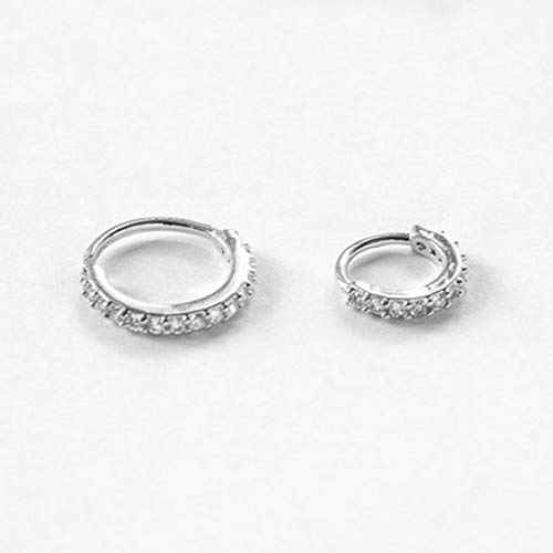 Boucles d'oreilles parasols de 6 mm : créoles cercles ronds INS aux finitions polies haut de gamme