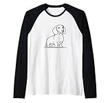 Photo Gallery dachshund salsicce weiner dog love maglia con maniche raglan Photo Gallery dachshund salsicce weiner dog love maglia con maniche raglan
