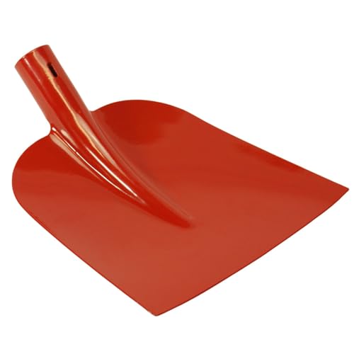 Holsteiner Pelle 27 x 25 cm sans manche rouge – Lame robuste en acier de qualité pour le jardin, la construction et l'agriculture – La taille 5 est...