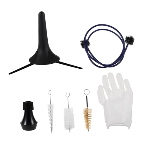 iplusmile Kit de Mantenimiento para Trompeta con Cepillo de Boquilla Limpiadores de Tubos Flexibles...