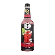 Mr & Mrs T Bold & Spicy Bloody Mary Mix, 33.8-Ounce Pack of 6