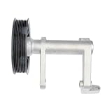 KarParts360 For Dodge Ram 2500/3500/1500 2003 04 05 06 07 2008 Air Conditioning Bypass Pulley | Plastic Pulley; Aluminum Bracket | Serpentine | 5.02 Inches Outside Diameter