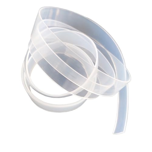Gap Solid Light Box Seal Strip Solid Silicone Strip 3mm to 12mm 1 Meter Transparent 6mm to 50mm Width Strip excluder (Size : 3mm, Style : 15mm)