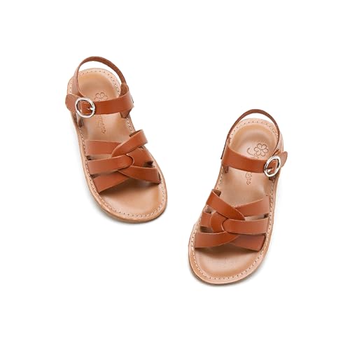 Image of Flaryzone Toddler /Little Kids' Classic Rome Open-Toe Flat Sandals