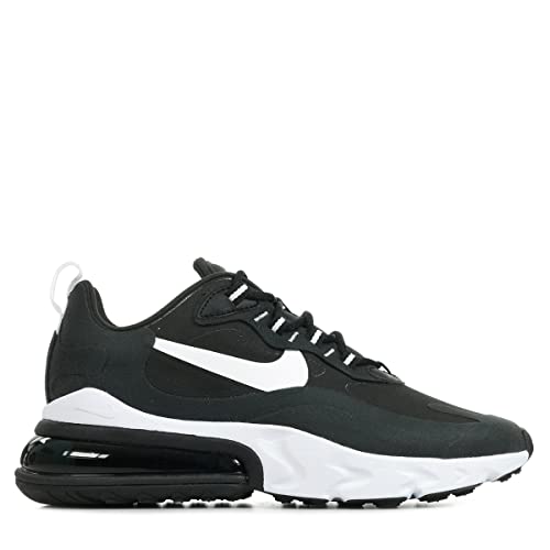 Nike Femme W Air Max 270 React Chaussure de Course, Multicolore Black White Black Black Black White, 41 EU