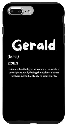 Gerald Definition �p�[�\�i���C�Y�J�X�^���R�X�`���[�� �W�F�����h�p �X�}�z�P�[�X iPhone 7 Plus/8 Plus �p