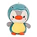 Uposao Peluche de pingüino, 25 cm, pequeño pingüino, suave Plushie lindo animal cojín regalo juguete para niños, familia y amigos, niños, niñas, bebés, azul