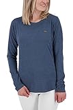 Alife and Kickin Damen LeaAK A Longsleeve Langarmshirt Damennshirt Longshirt Shirt XS-XXL, Marine Melange, XL