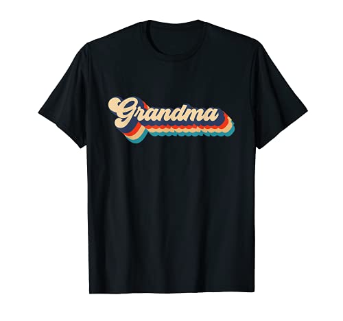 Groovy Abuela Abuela Camiseta