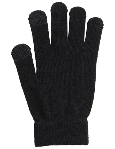 Pieces PCNEW Buddy Smart Glove Noos BC Guanti, Nero, Taglia Unica Donna - 2