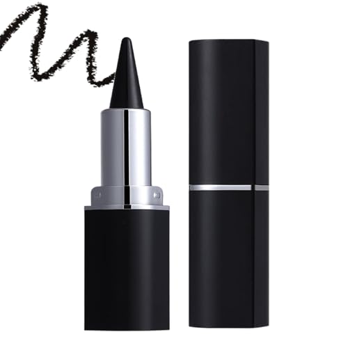 Bolígrafos de gel para delineador de ojos, lápiz negro | Smokey Eye Liner Lápiz de color – Accesorios de maquillaje impermeable para mujeres y niñas, se adapta a todos los tipos de piel
