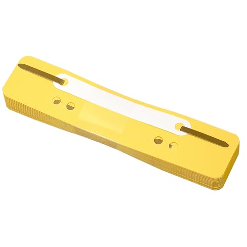 Soennecken Heftstreifen 3175 kurz Kunststoffdeckl. ge 25 St./Pack.