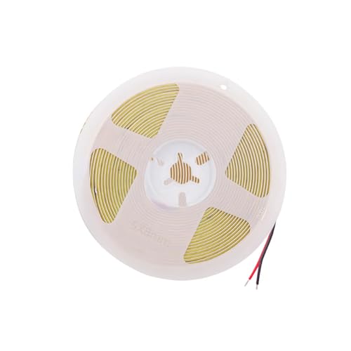Tira LED COB 12V 8mm Blanco Cálido 3000K 5ft miniatura 1